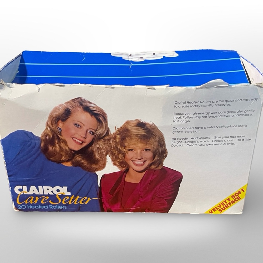 Clairol Care Setter 20 Heated Rollers Instant Hairsetter‎ Model KF-20 Vintage